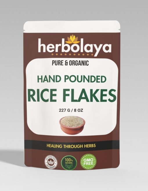 herbolaya hand pounded rice flakes